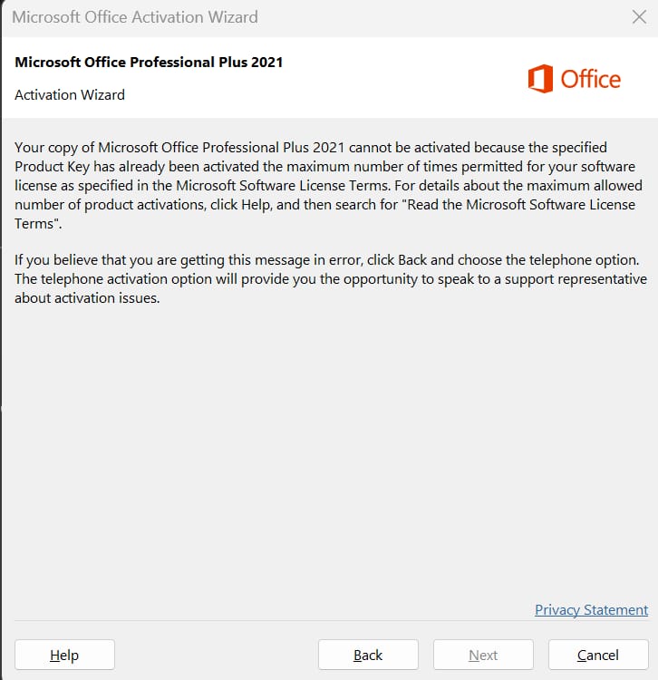 Customer photo review of Microsoft Office Professional Plus 2021 - Full Version