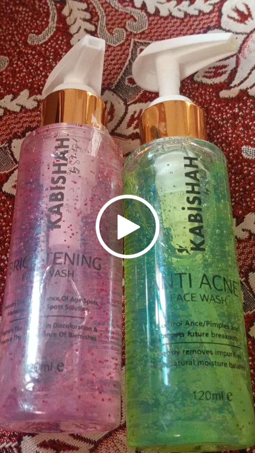Customer video review of Face Wash Bundle: Clear & Bright Face Fusion