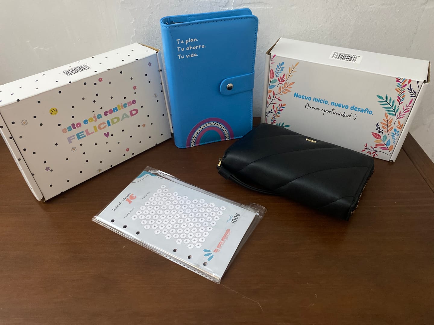 Customer photo review of Pack de iniciación al ahorro para empezar