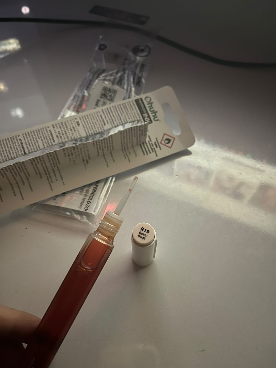 Customer photo review of Ohuhu Marker Ink YR33 / R196 / R19 Refill for Alcohol marker
