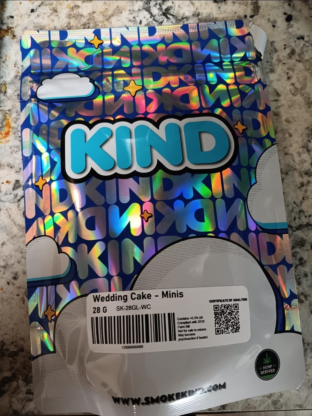 Customer photo review of Wedding Cake - 28 Grams - Hybrid