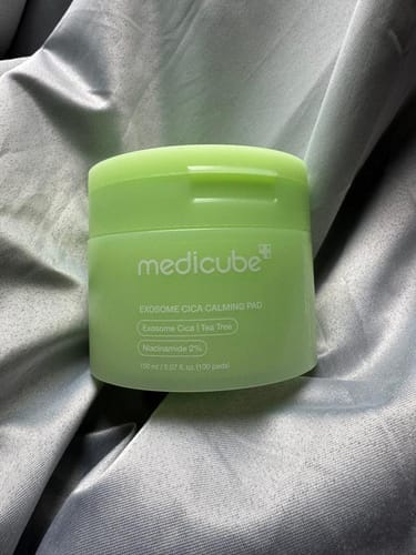 Customer photo review of Exosome Cica Calming Toner Pads