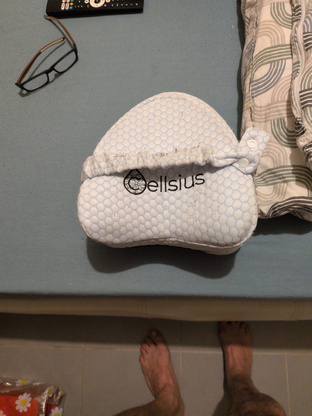 Customer photo review of Housse de rechange Coussin Genoux - Fraîche et douce