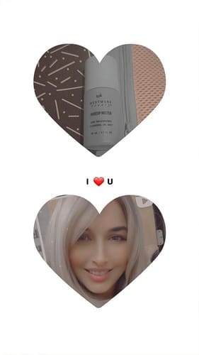 Customer photo review of Makeup Melter Cleansing Mist