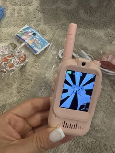 Customer photo review of Walkie Talkie con cámara sin internet