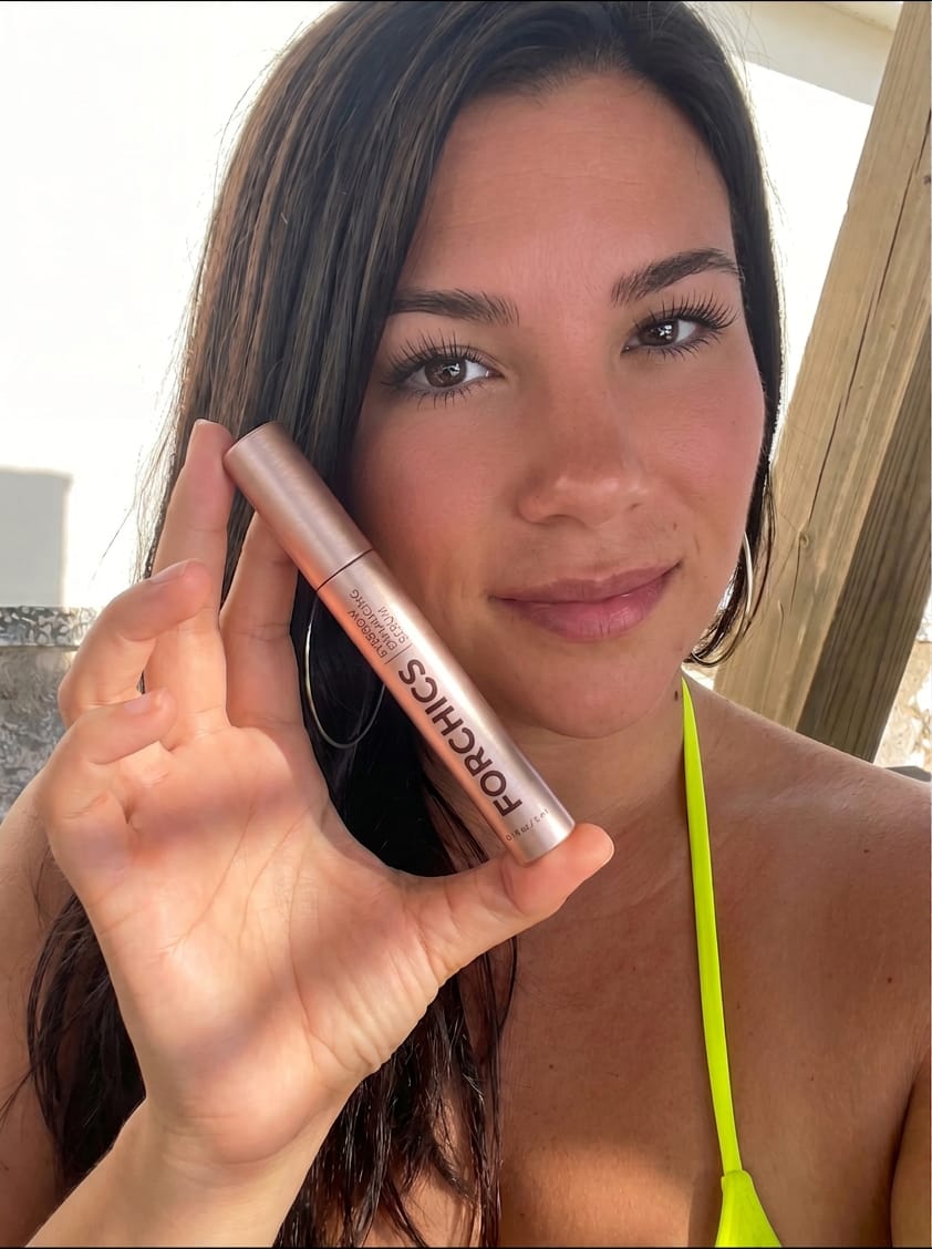 Customer photo review of Eyebrow Growth Serum