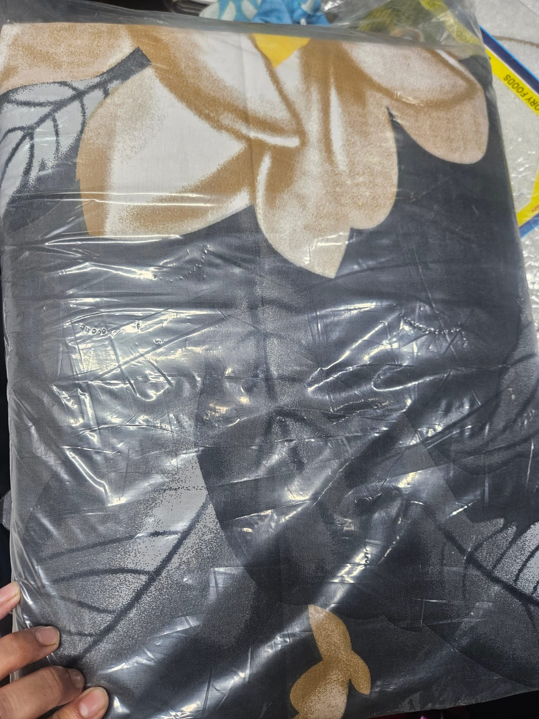 Customer photo review of 6 Pcs Jasmine Printed Duvet Set - 1704