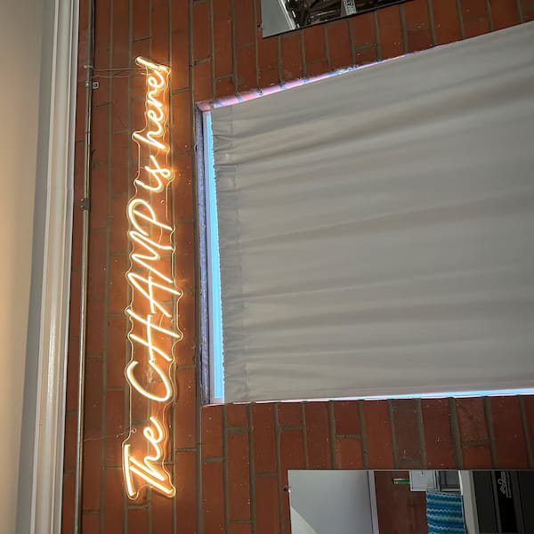 Customer photo review of Custom Neon: The CHAMP is he...