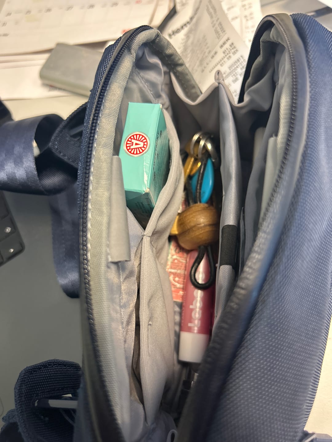 Customer photo review of Crossbody Organizer