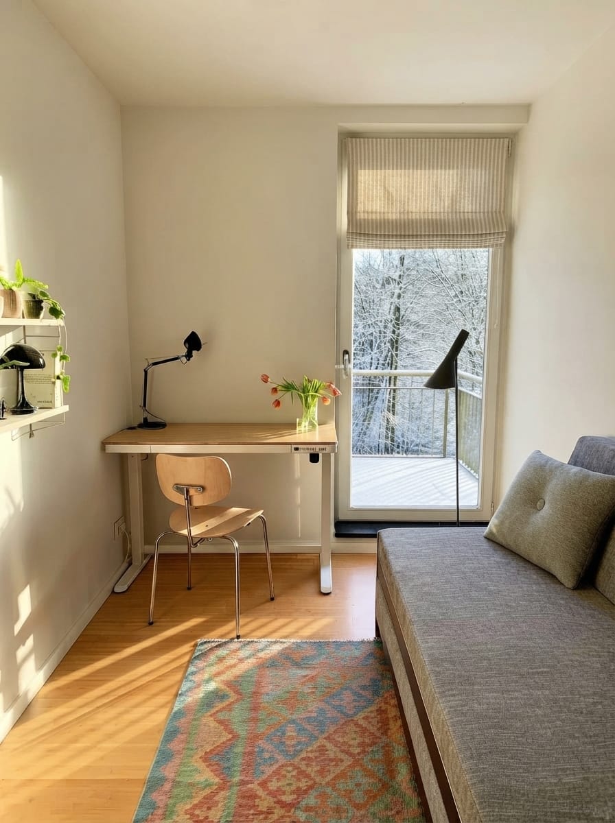 Customer photo review of Zaria Custom Motorized Roman Shades
