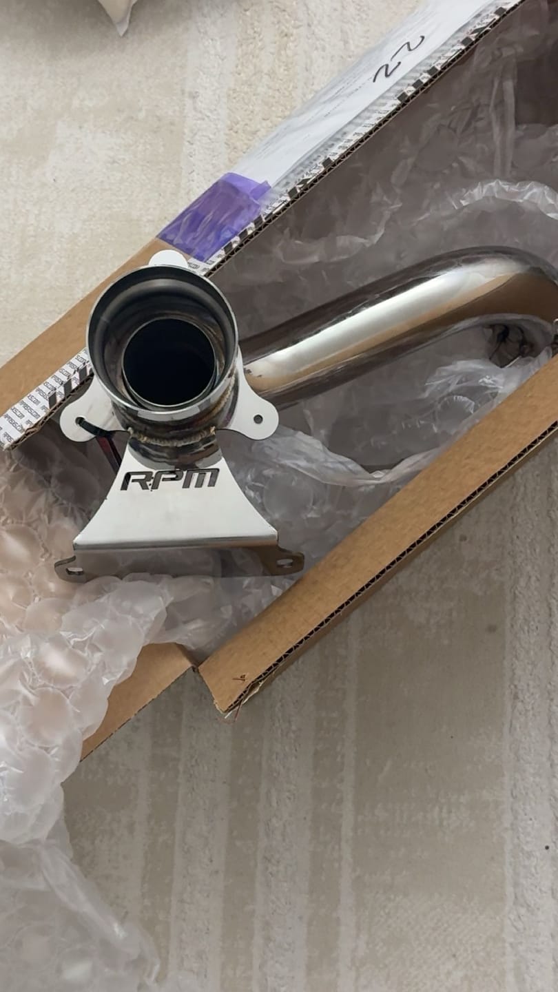 Customer photo review of RPM Can-Am X3 Muffler Delete " Slip On " Exhaust Race Pipe