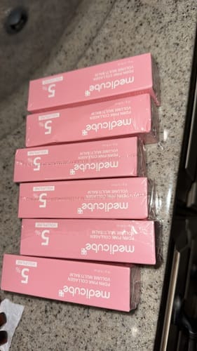 Customer photo review of PDRN Pink Collagen Volume Multi Balm (10g)