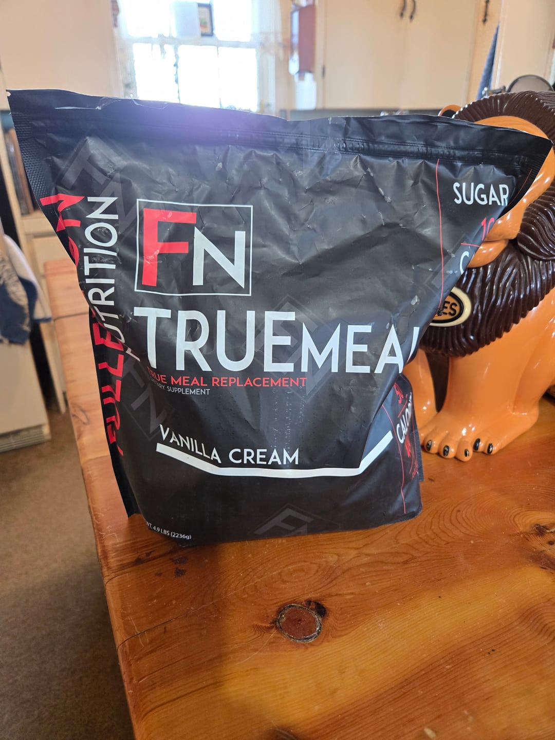 Customer photo review of True Meal Low Carb Meal Replacement