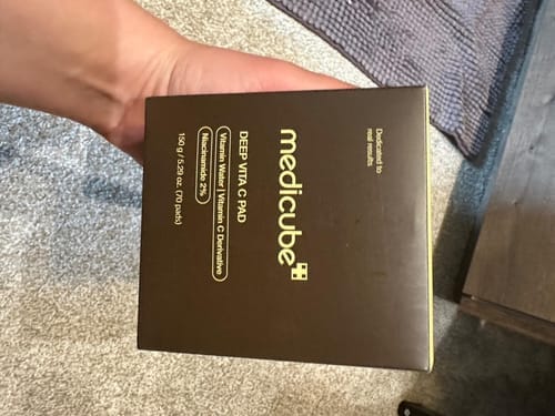 Customer photo review of Deep Vita C Pads