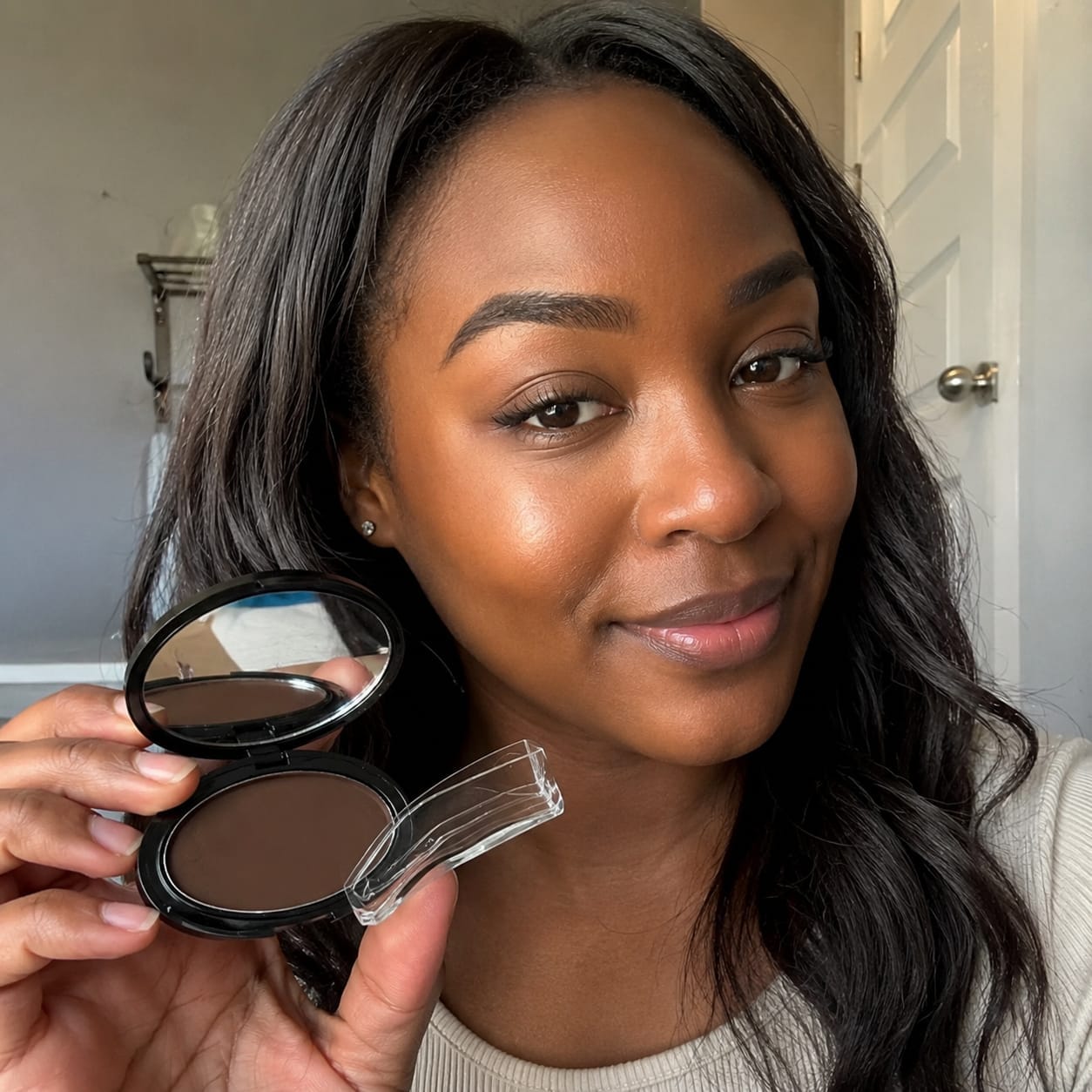 Customer photo review of Sello de Cejas | Belleza en 5 Segundos