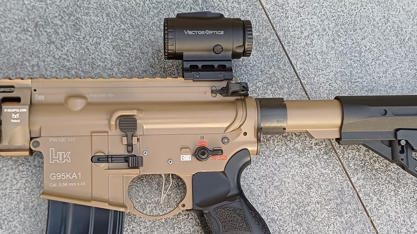 Customer photo review of Vector Optics SCPS-M03 Paragon 3x18 Micro Prism Scope