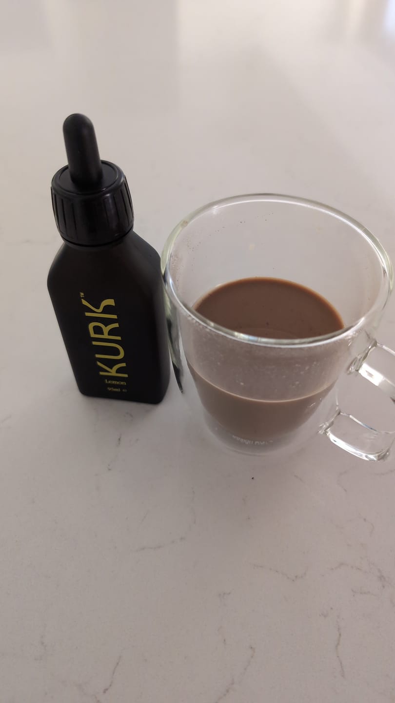 Customer photo review of Liquid Curcumin
