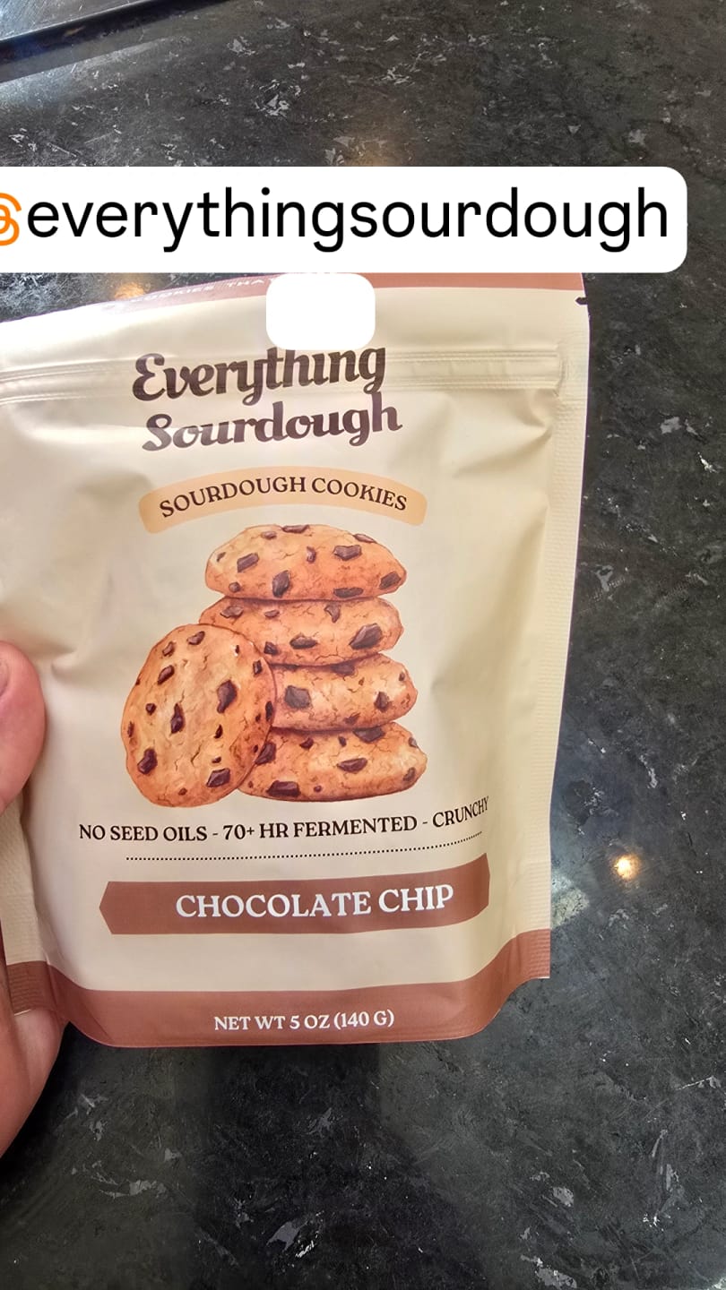 Customer photo review of Sourdough Cookies