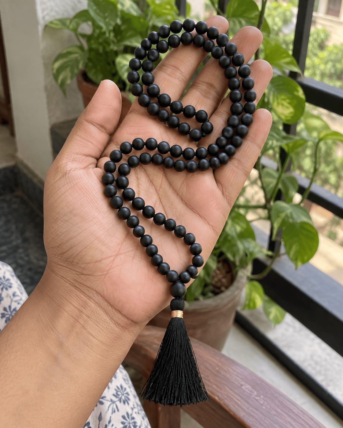 Customer photo review of Karungali Mala