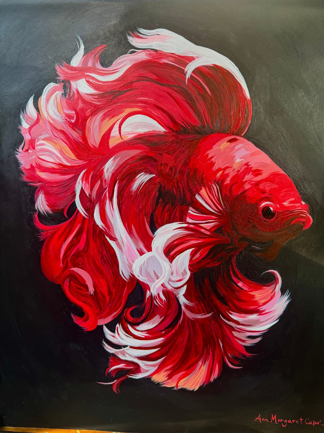 Customer photo review of Velvet Beta | Paint by Number