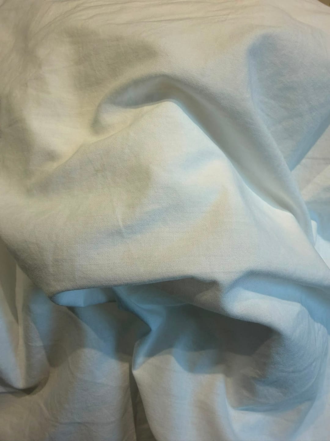 Customer photo review of סדין כותנה לבן - Ekko Cotton