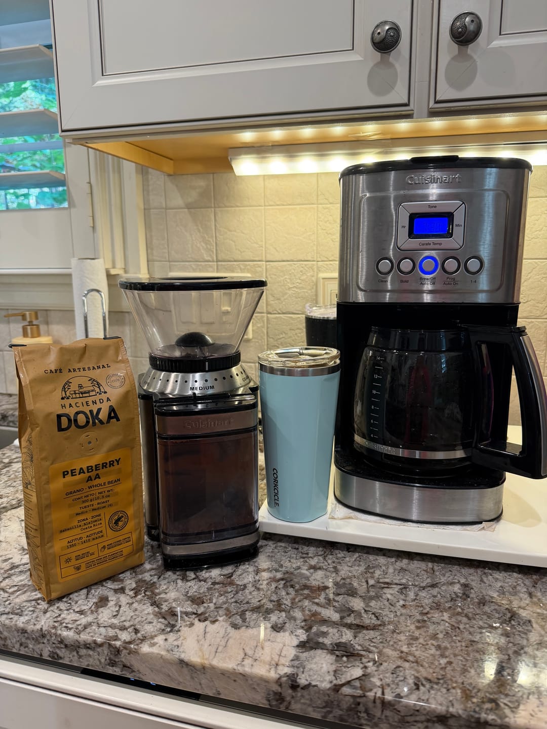 Customer photo review of Café Hacienda Doka Peaberry AA