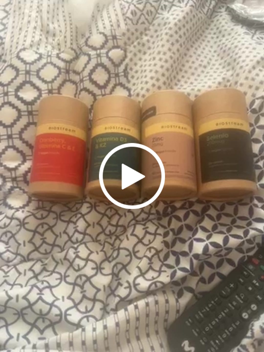 Customer video review of Cranberry, Vitamina C & Vitamina E 120 Cápsulas Vegano