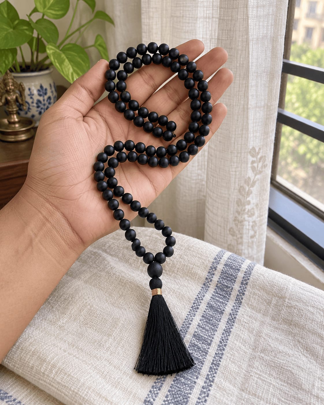 Customer photo review of Karungali Mala