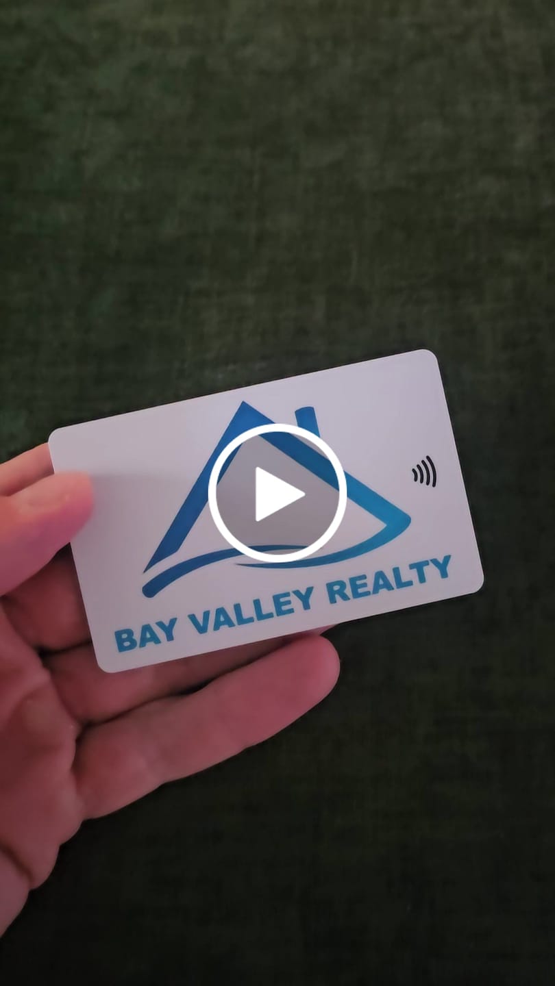 Customer video review of Custom NFC Business Card