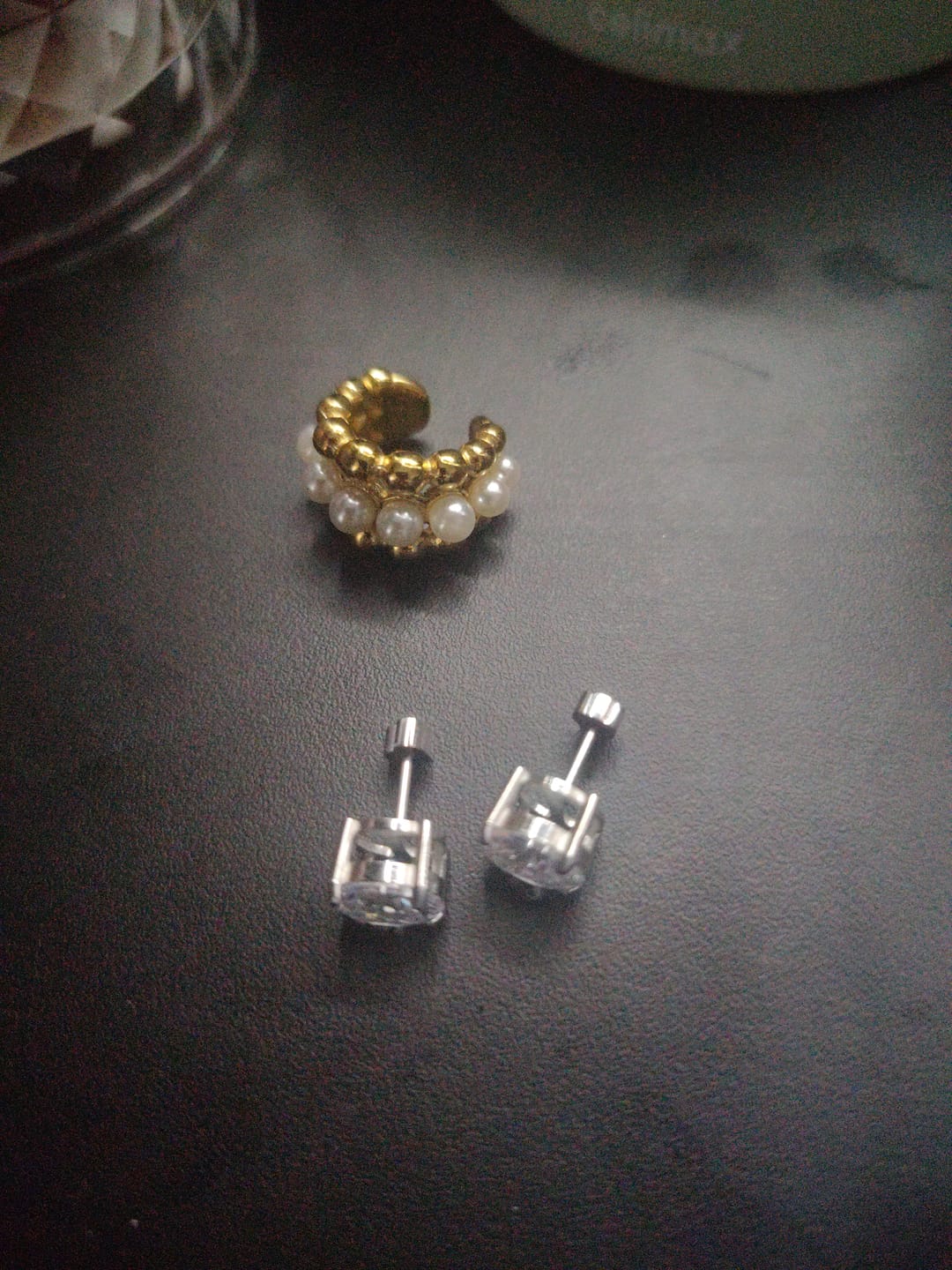 Customer photo review of Aretes Felisa Plata