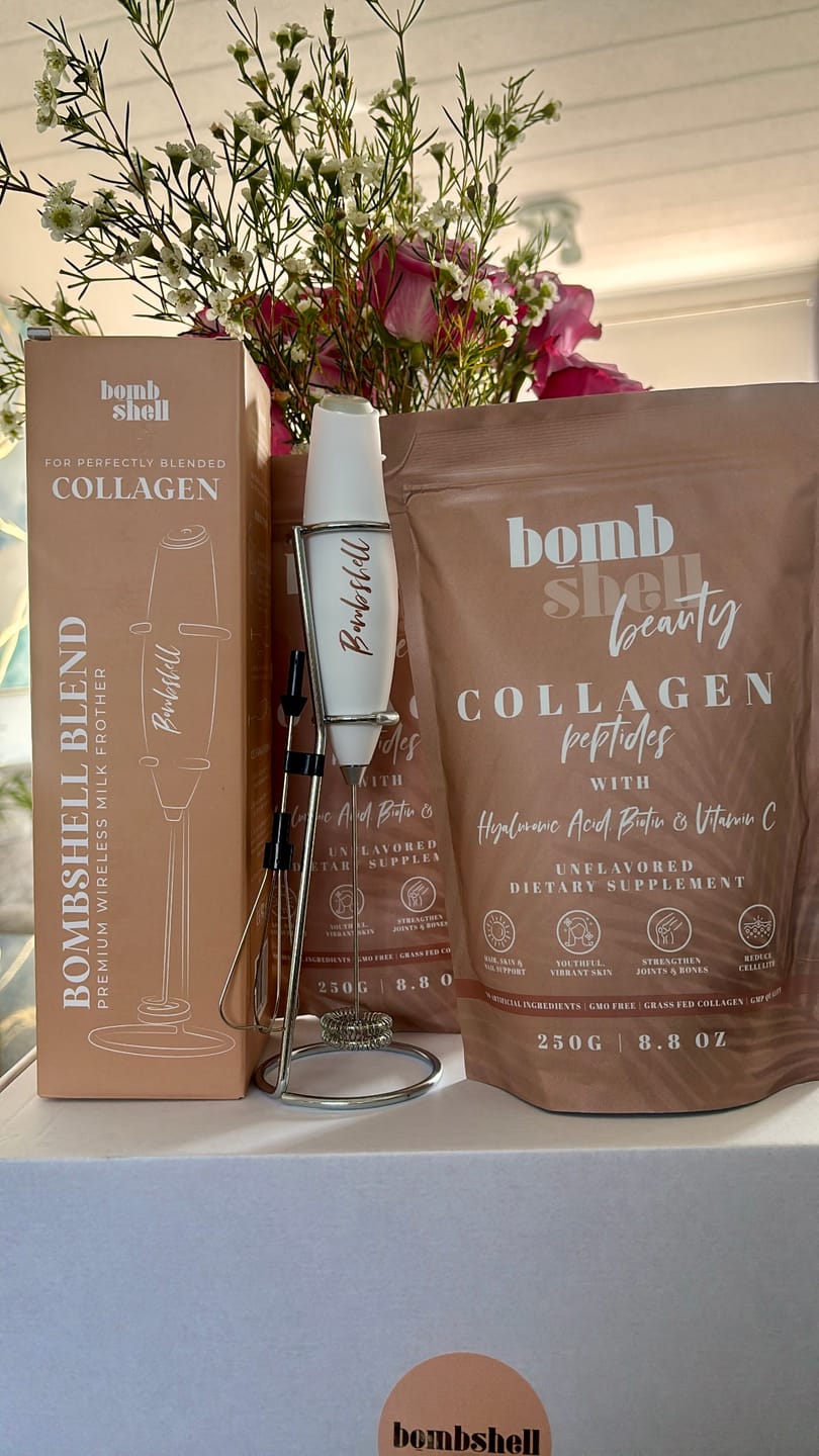 Customer photo review of Beauty: Bovine Collagen, Hyaluronic Acid, Vitamin C & Biotin (250g)