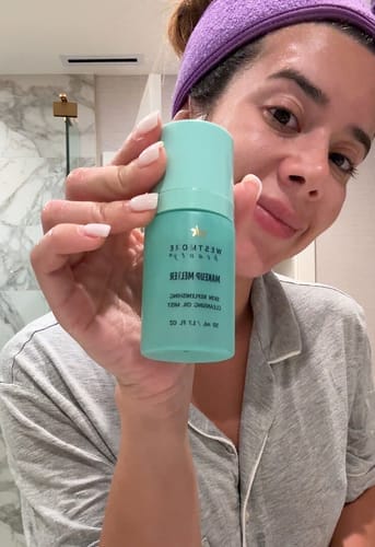 Customer photo review of Makeup Melter Cleansing Mist