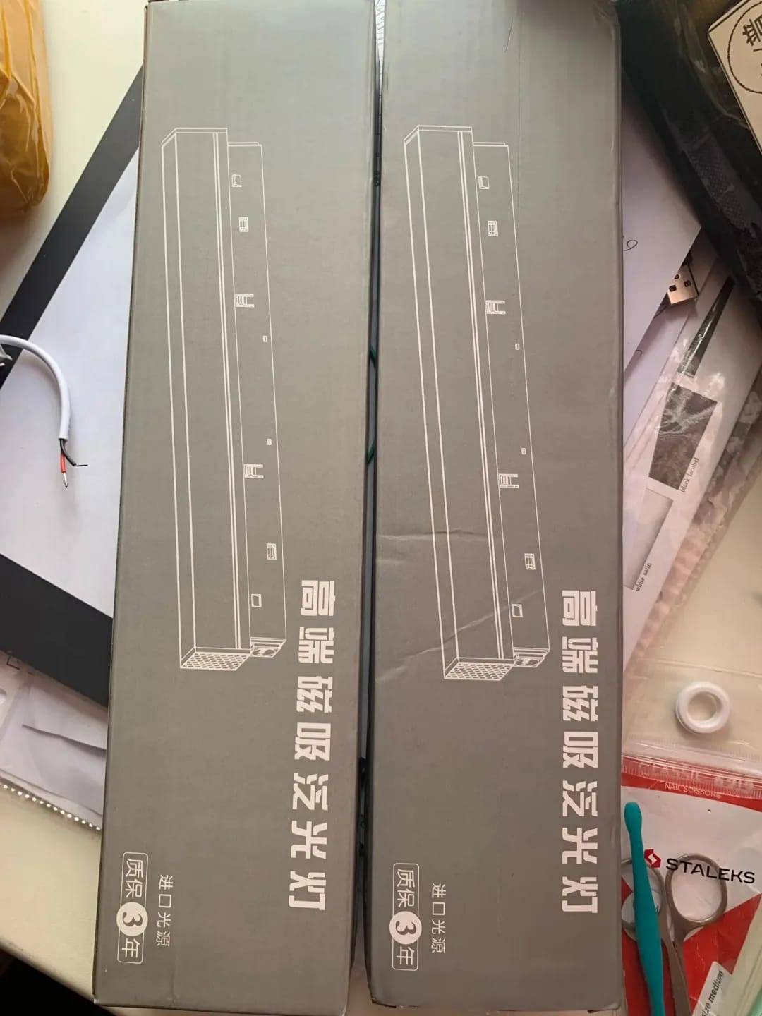 Customer photo review of Black Track Lighting for Living Room, Adjustable Heads, 12 cm