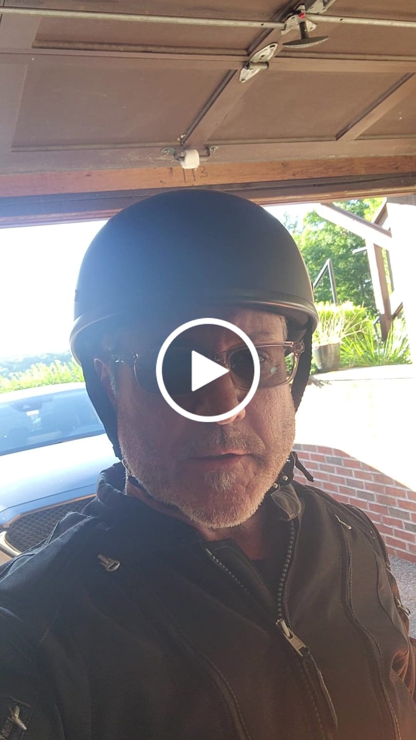 Customer video review of Lightweight SOA Style DOT Beanie Helmet / Matte Black
