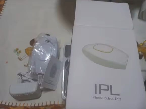 Customer photo review of Depiladora Laser IPL