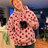 Customer photo review of PawHug™ Cozy Pet Hoodie