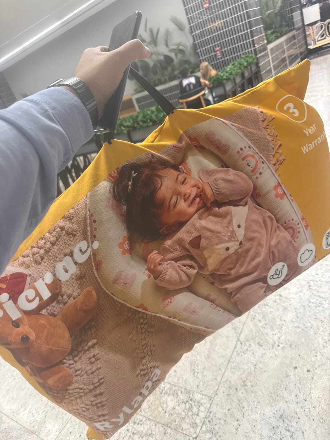 Customer photo review of Rylapa Baby Nest