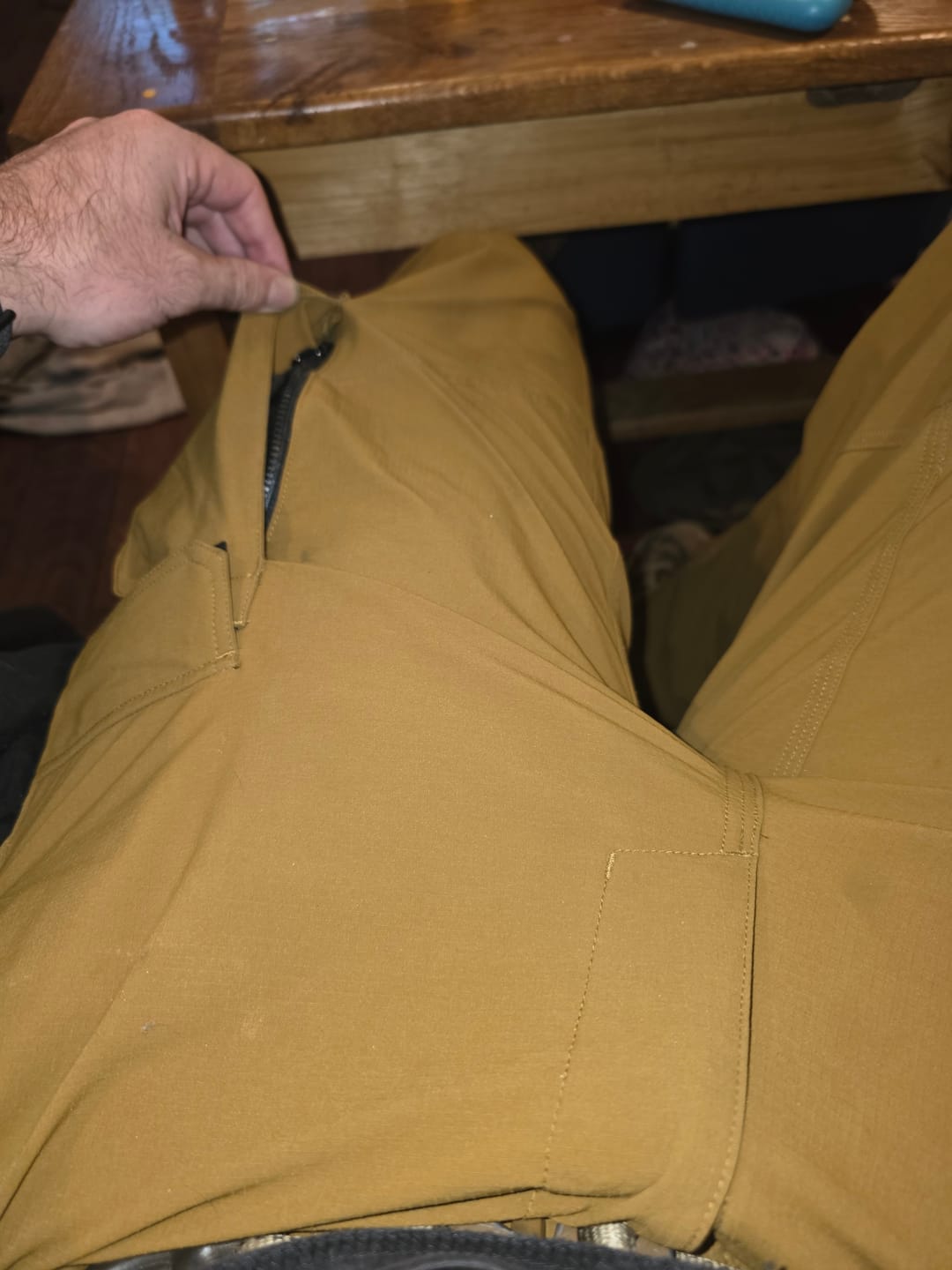 Customer photo review of Highroller | Cargo Trouser | Shovel Rust