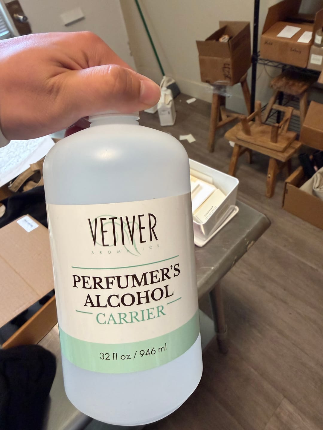 Customer photo review of Perfumer's Alcohol