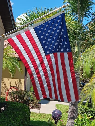 Customer photo review of 3' x 5' American Flag