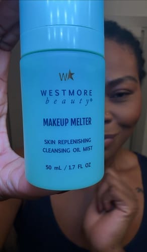 Customer photo review of Makeup Melter Cleansing Mist