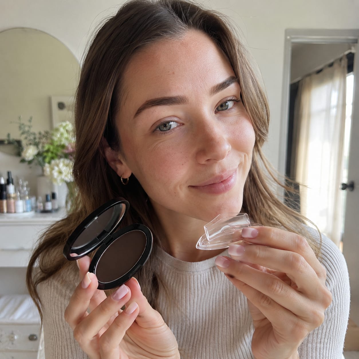 Customer photo review of Sello de Cejas | Belleza en 5 Segundos