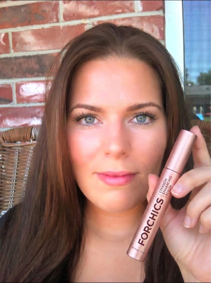 Customer photo review of Eyebrow Growth Serum