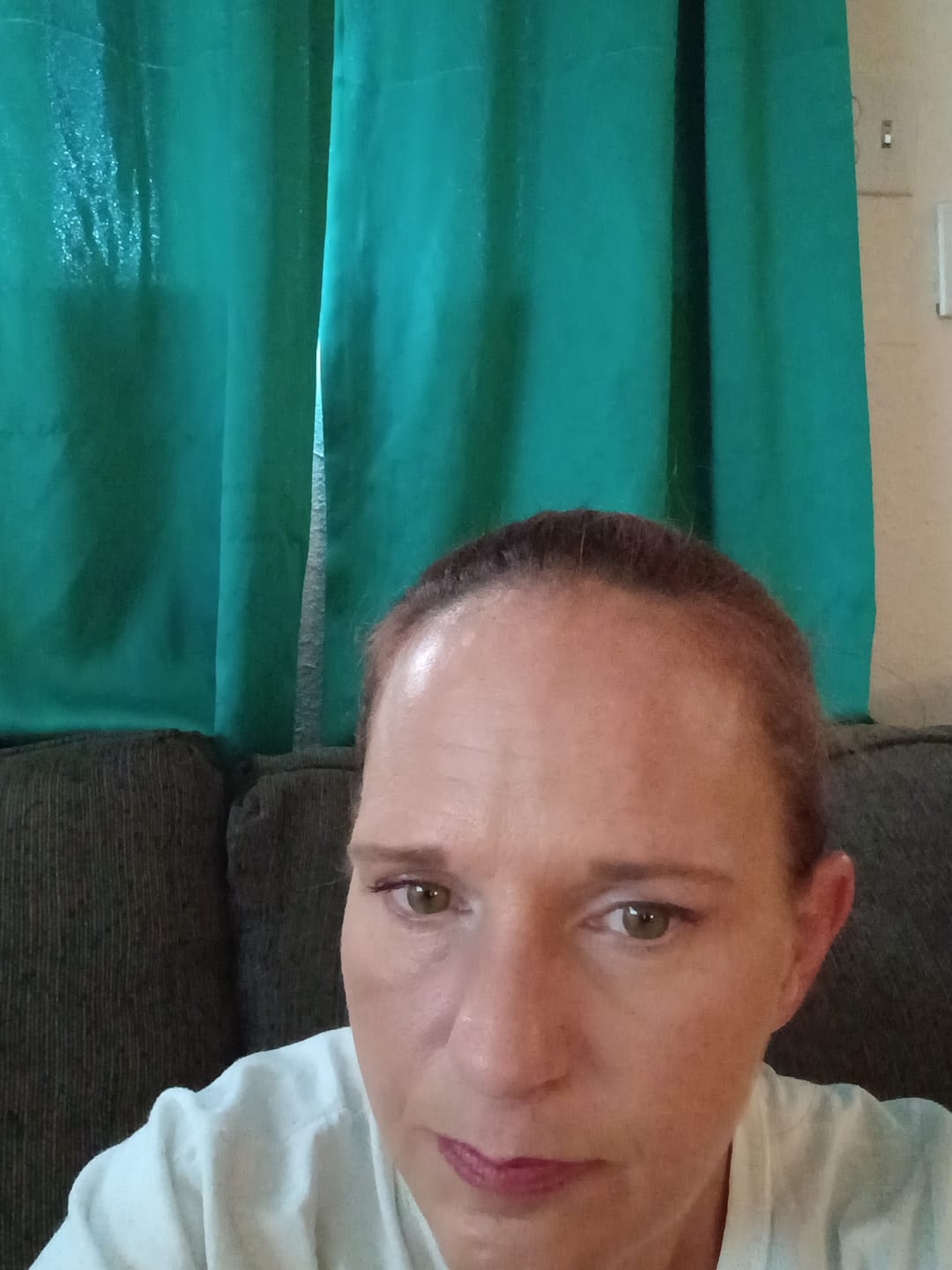 Customer photo review of Aine NutCracker Brown Prescription Colored Contact Lenses