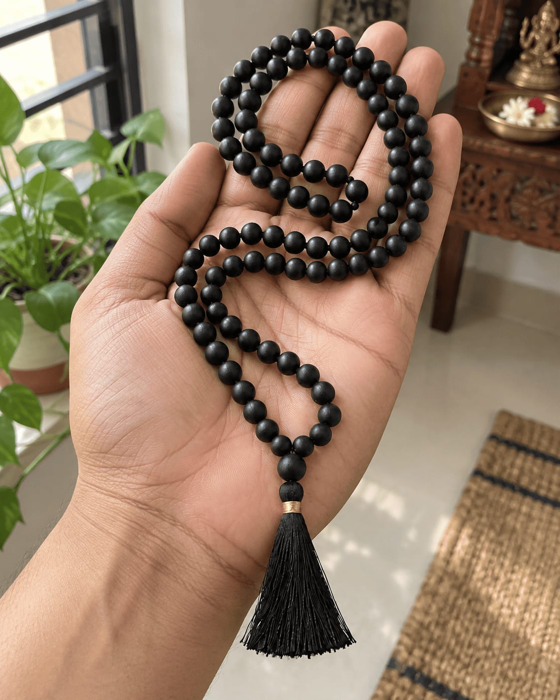 Customer photo review of Karungali Mala