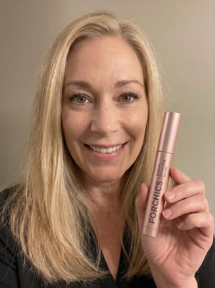Customer photo review of Eyelash Enhancing Serum