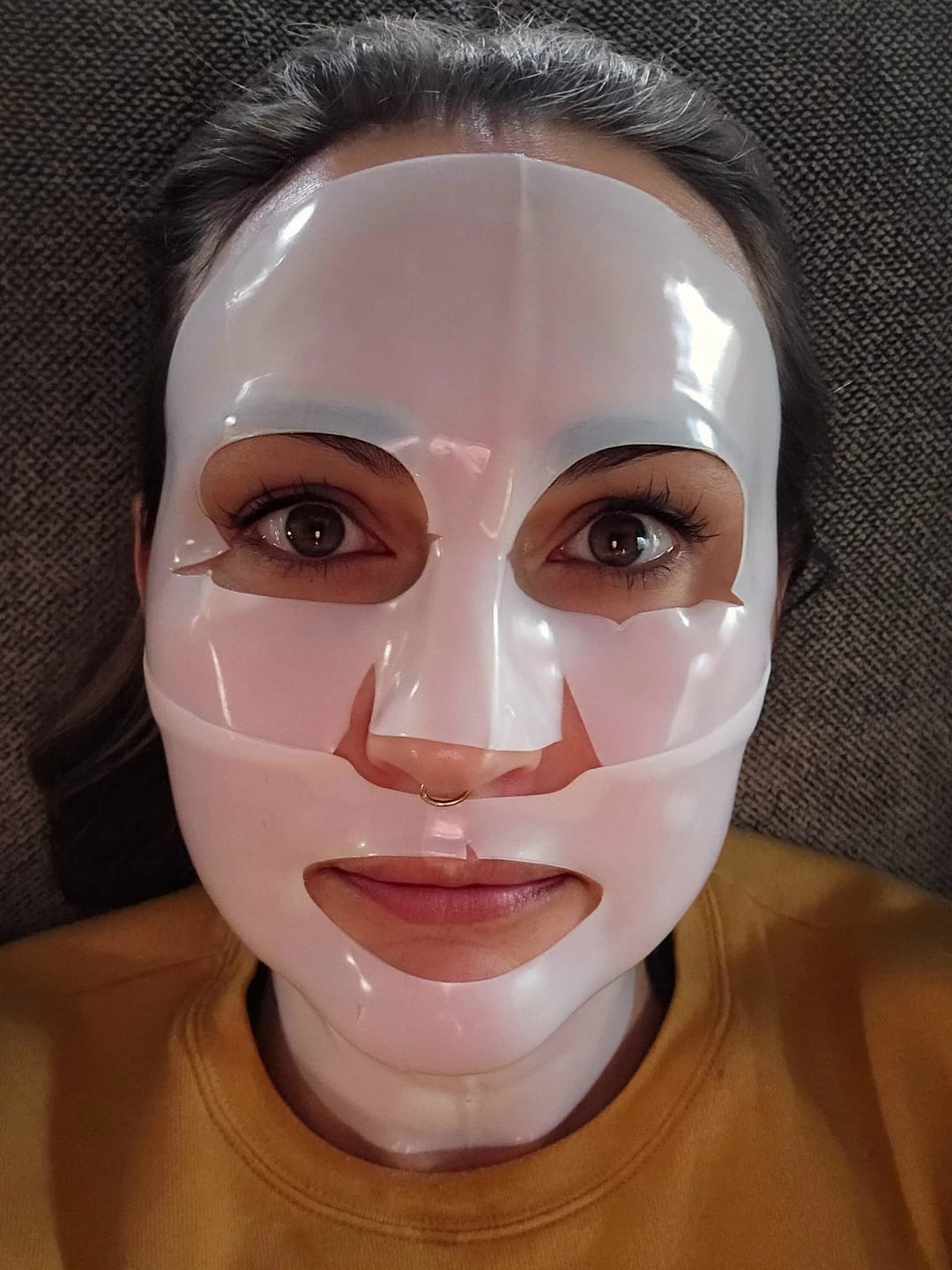 Customer photo review of COLLAGEN MASK