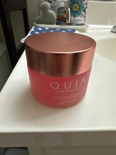 Customer photo review of Collagen Jelly Cream with Niacinamide