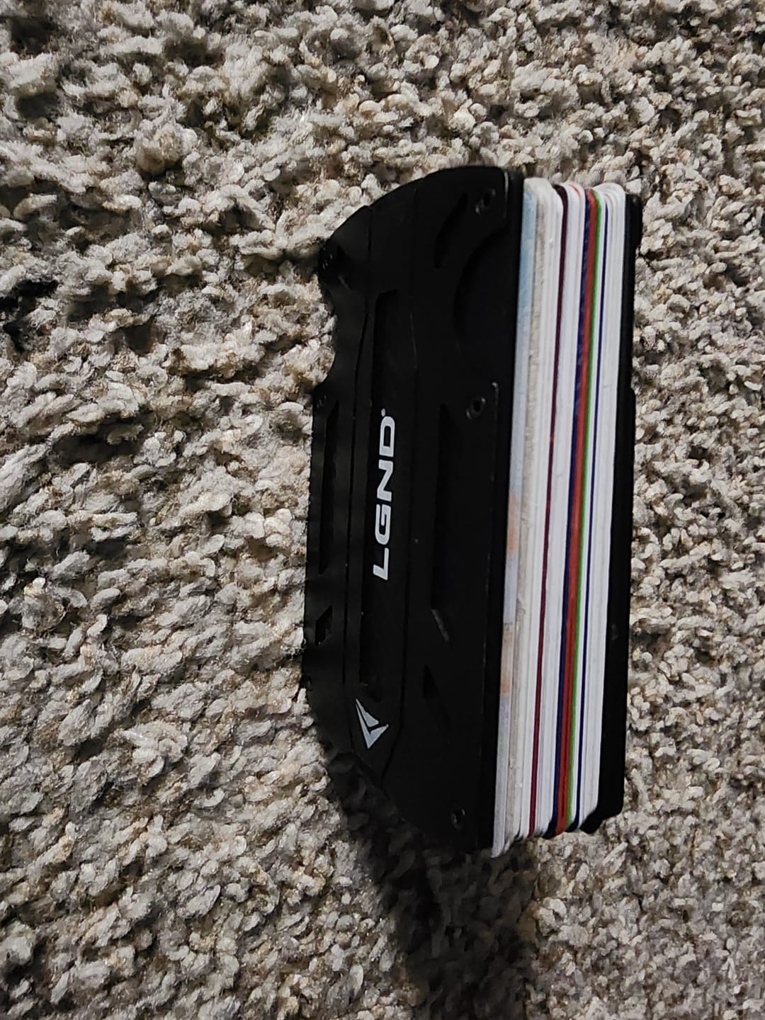 Customer photo review of Tactical Wallet — Aircraft-Grade Aluminum