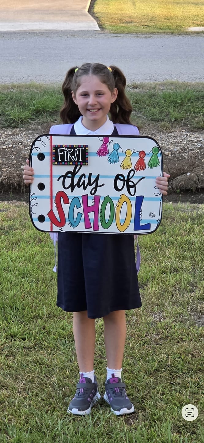 Customer photo review of Days of School Door Hanger (4 Piece Set)